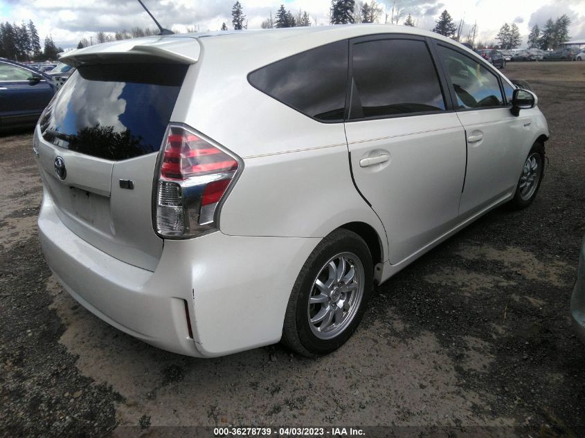 2015 TOYOTA PRIUS V TWO/FIVE/THREE/FOUR - JTDZN3EU3FJ022261