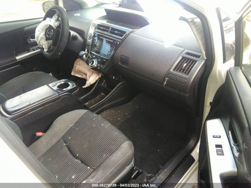 2015 TOYOTA PRIUS V TWO/FIVE/THREE/FOUR - JTDZN3EU3FJ022261