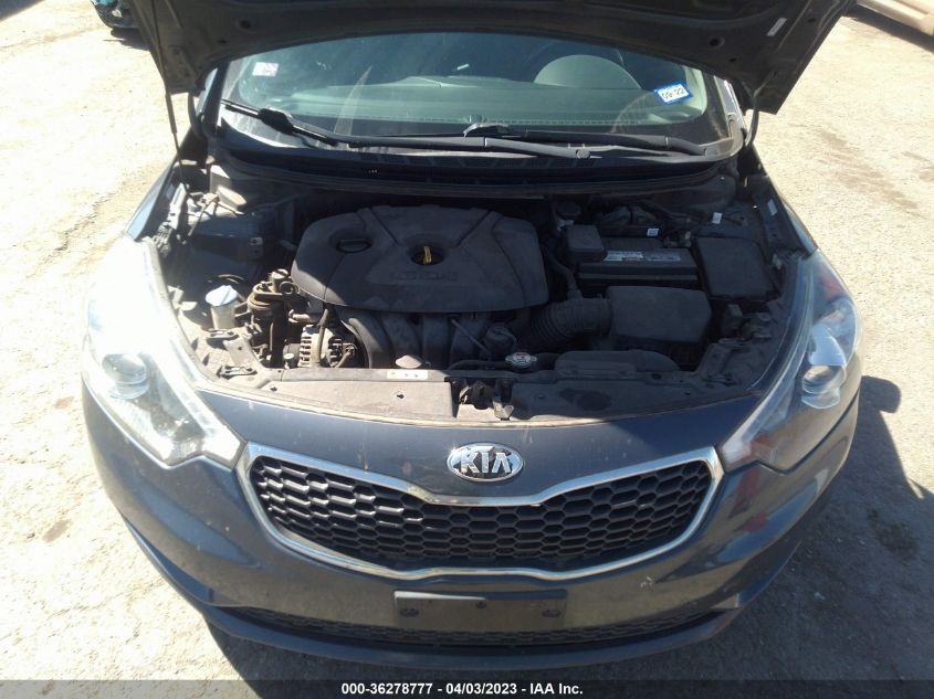 2014 KIA FORTE EX - KNAFX4A86E5120975