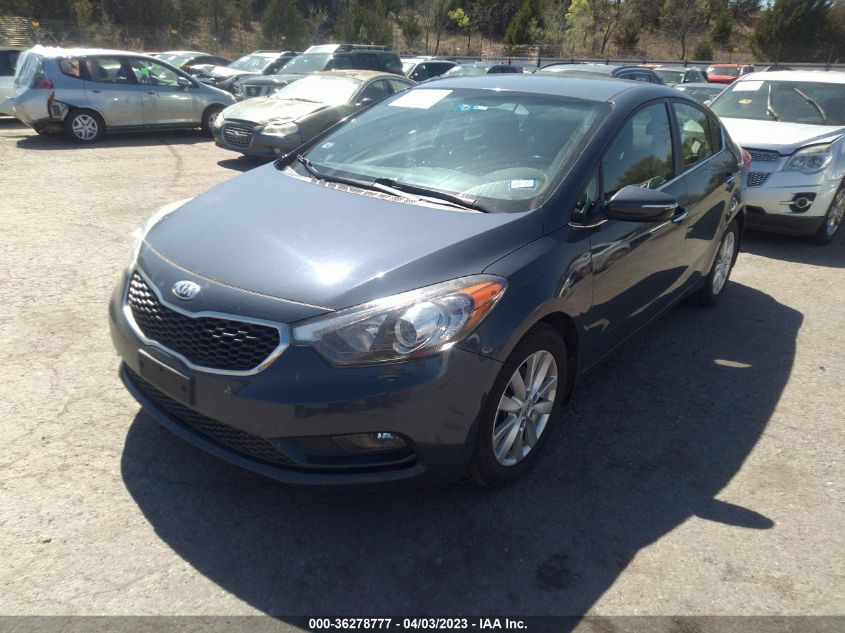 2014 KIA FORTE EX - KNAFX4A86E5120975