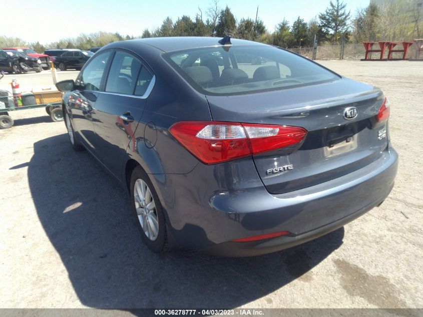2014 KIA FORTE EX - KNAFX4A86E5120975