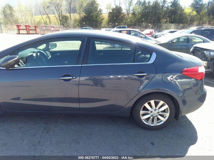2014 KIA FORTE EX - KNAFX4A86E5120975