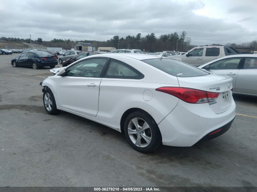 2013 HYUNDAI ELANTRA COUPE GS - KMHDH6AE3DU017120