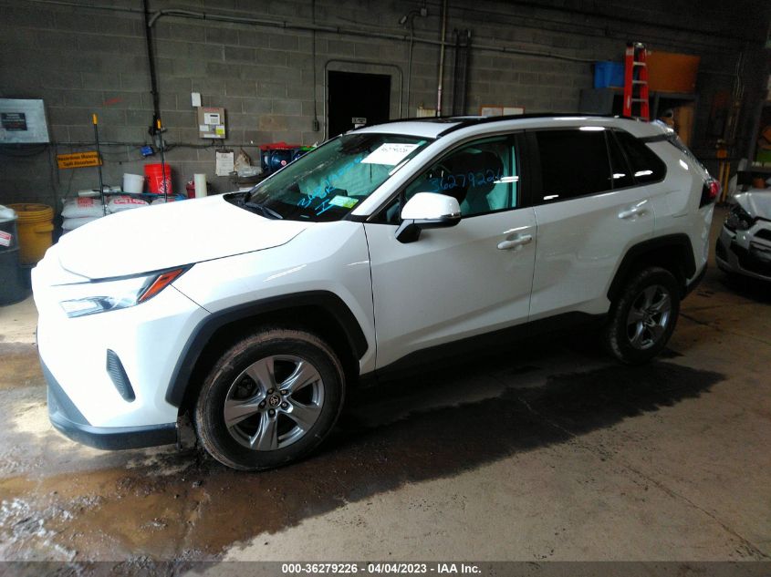 VIN 2T3P1RFVXNW278491 2022 TOYOTA RAV4 no.2