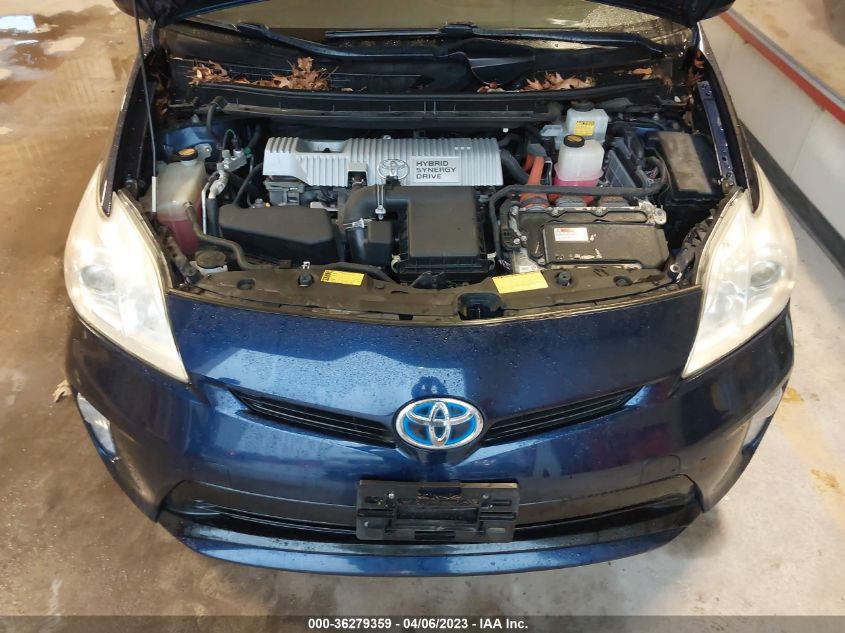 2013 TOYOTA PRIUS ONE/TWO/THREE/FOUR/FIVE - JTDKN3DU8D1674325