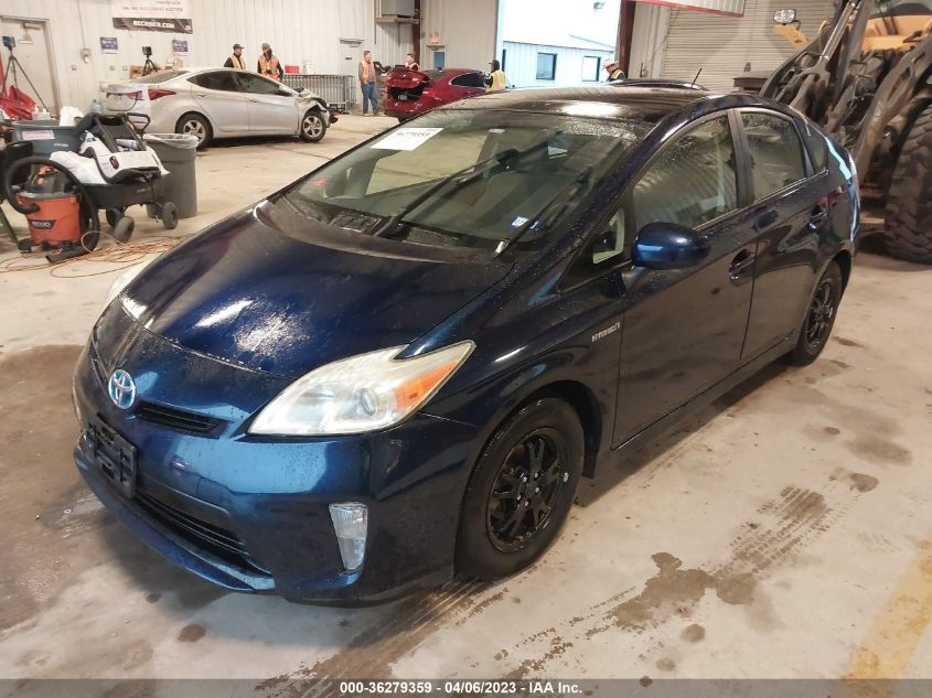 2013 TOYOTA PRIUS ONE/TWO/THREE/FOUR/FIVE - JTDKN3DU8D1674325