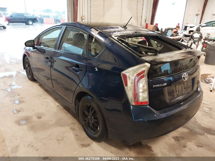 2013 TOYOTA PRIUS ONE/TWO/THREE/FOUR/FIVE - JTDKN3DU8D1674325