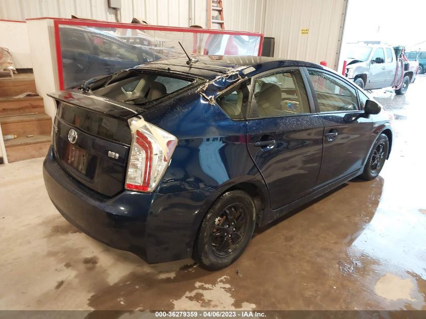 2013 TOYOTA PRIUS ONE/TWO/THREE/FOUR/FIVE - JTDKN3DU8D1674325