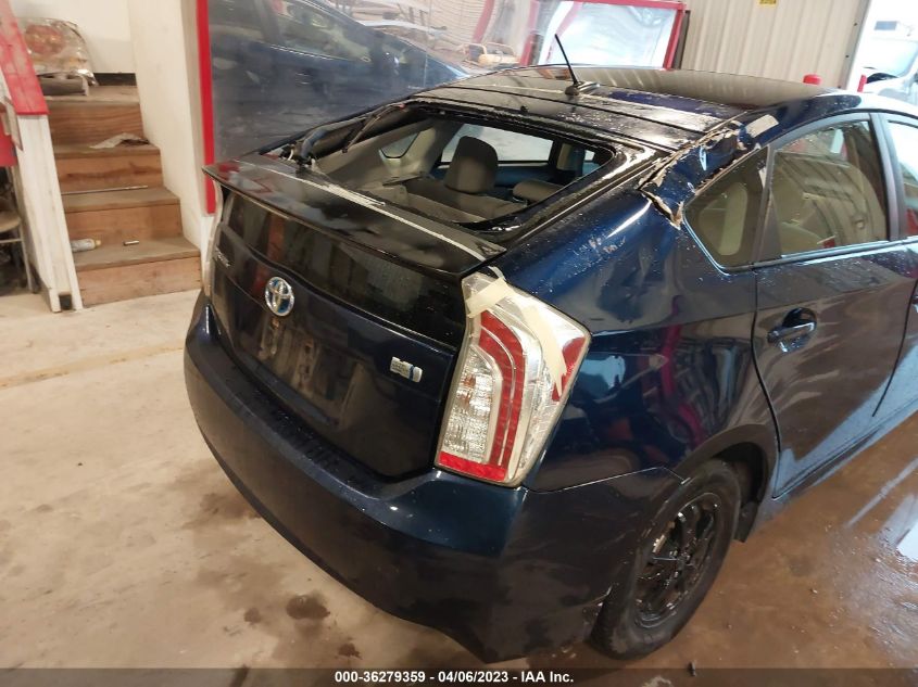 2013 TOYOTA PRIUS ONE/TWO/THREE/FOUR/FIVE - JTDKN3DU8D1674325