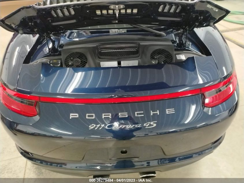 2017 PORSCHE 911 CARRERA 4 4S WP0AB2A91HS123877