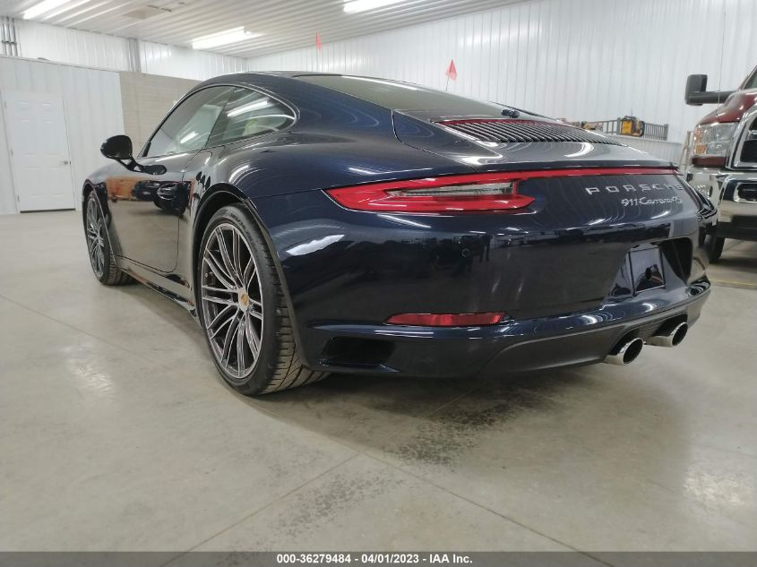 2017 PORSCHE 911 CARRERA 4 4S WP0AB2A91HS123877
