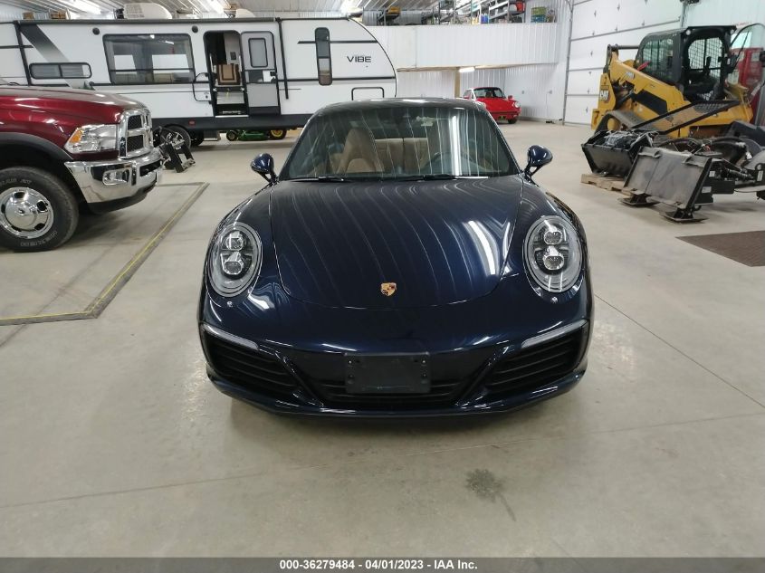 2017 PORSCHE 911 CARRERA 4 4S WP0AB2A91HS123877