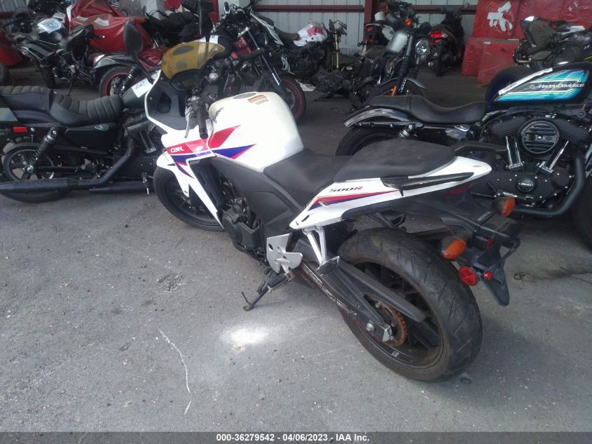 2013 HONDA CBR500 R - MLHPC4419D5003517