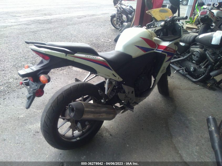 2013 HONDA CBR500 R - MLHPC4419D5003517