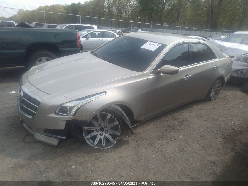 2014 CADILLAC CTS SEDAN RWD - 1G6AP5SX6E0167836