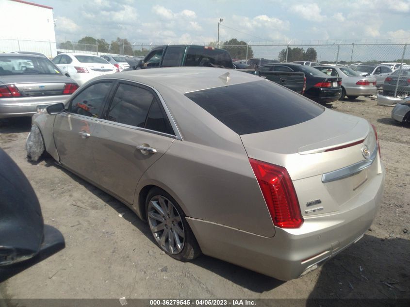 2014 CADILLAC CTS SEDAN RWD - 1G6AP5SX6E0167836