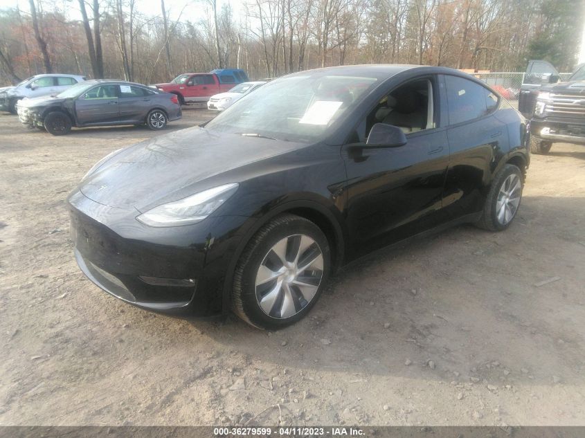 2021 TESLA MODEL Y LONG RANGE - 5YJYGDEEXMF124729