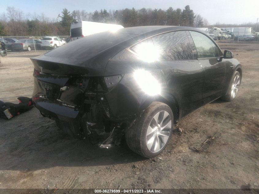 2021 TESLA MODEL Y LONG RANGE - 5YJYGDEEXMF124729