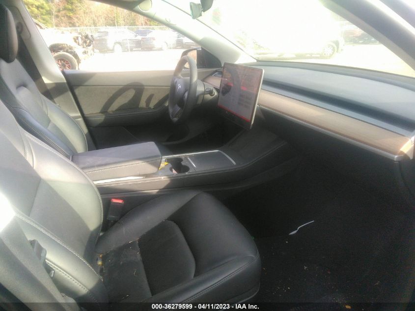 2021 TESLA MODEL Y LONG RANGE - 5YJYGDEEXMF124729