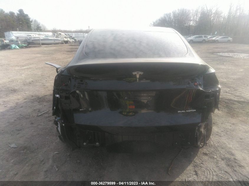 2021 TESLA MODEL Y LONG RANGE - 5YJYGDEEXMF124729