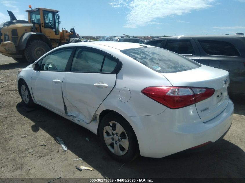 2015 KIA FORTE LX - KNAFX4A66F5428129