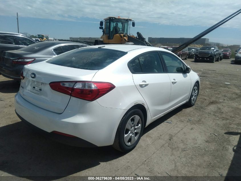 2015 KIA FORTE LX - KNAFX4A66F5428129
