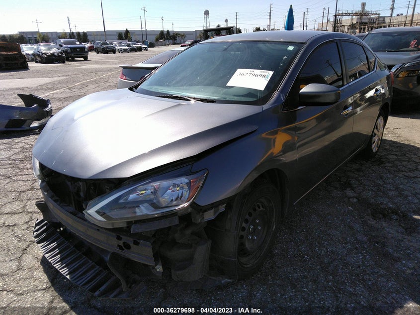 VIN 3N1AB7AP8HY242610 2017 NISSAN SENTRA S