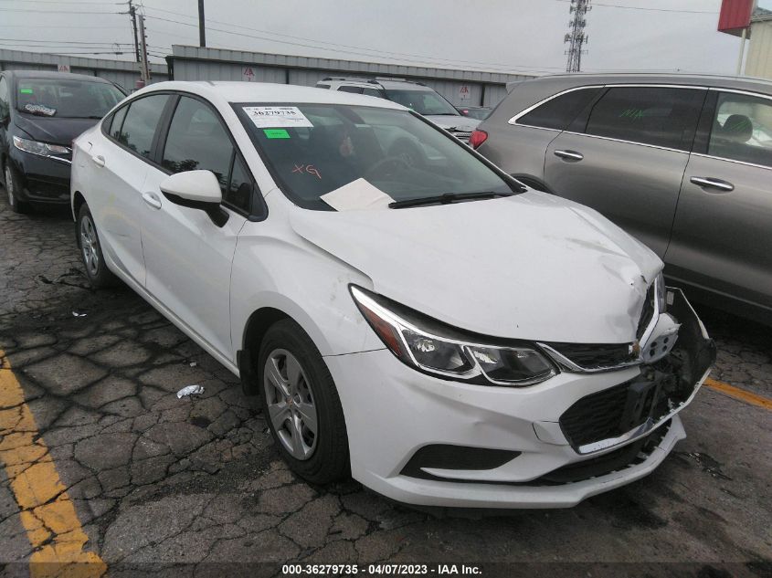 1G1BC5SM4H7266727 CHEVROLET CRUZE LS 2017