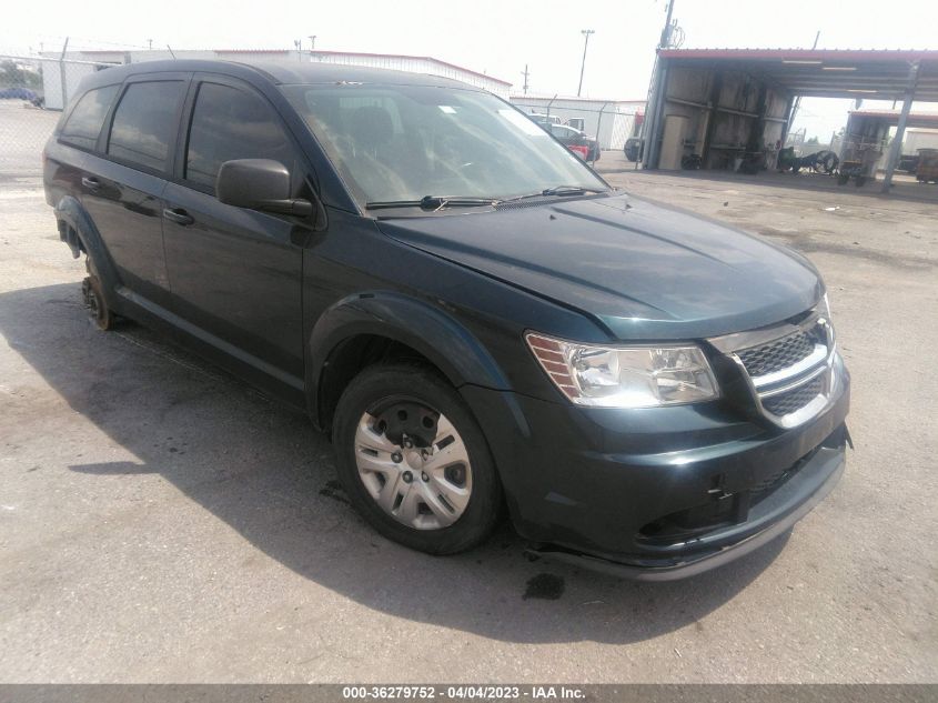 2014 DODGE JOURNEY AMERICAN VALUE PKG - 3C4PDCAB7ET102362