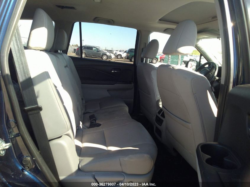 2018 HONDA PILOT EX-L - 5FNYF6H66JB007681