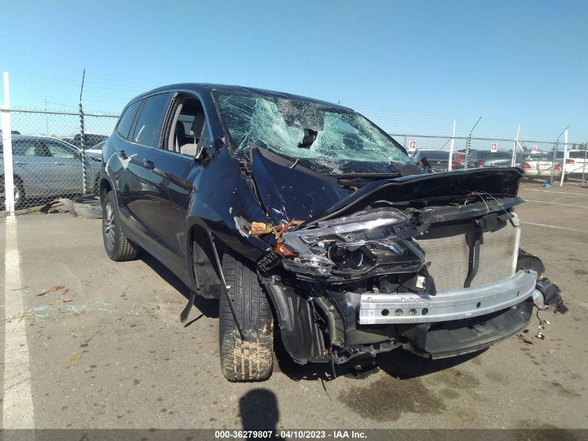 2018 HONDA PILOT EX-L - 5FNYF6H66JB007681