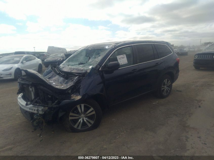 2018 HONDA PILOT EX-L - 5FNYF6H66JB007681