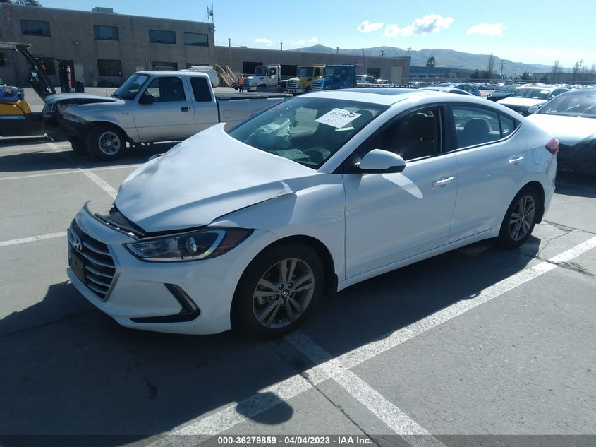 VIN 5NPD84LF2JH234176 2018 HYUNDAI ELANTRA VALUE EDITION