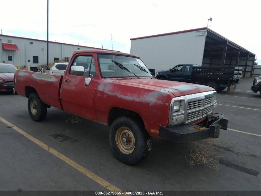 1B7KM26Z3PS227440 DODGE W-SERIES Photo 1