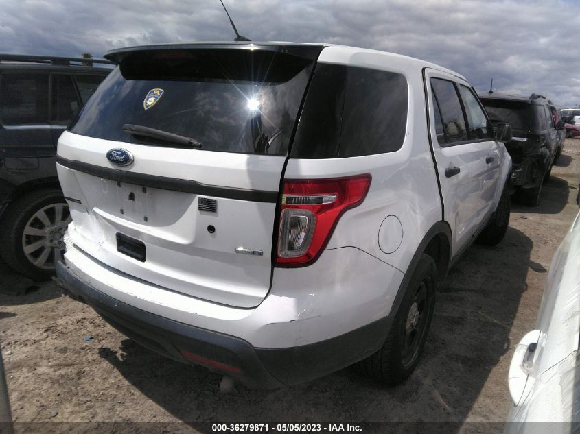 2015 FORD UTILITY POLICE 1FM5K8AR4FGB42746