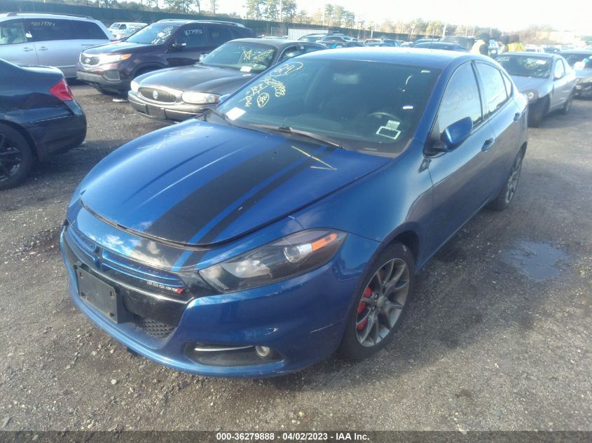2013 DODGE DART RALLYE - 1C3CDFBH4DD132205