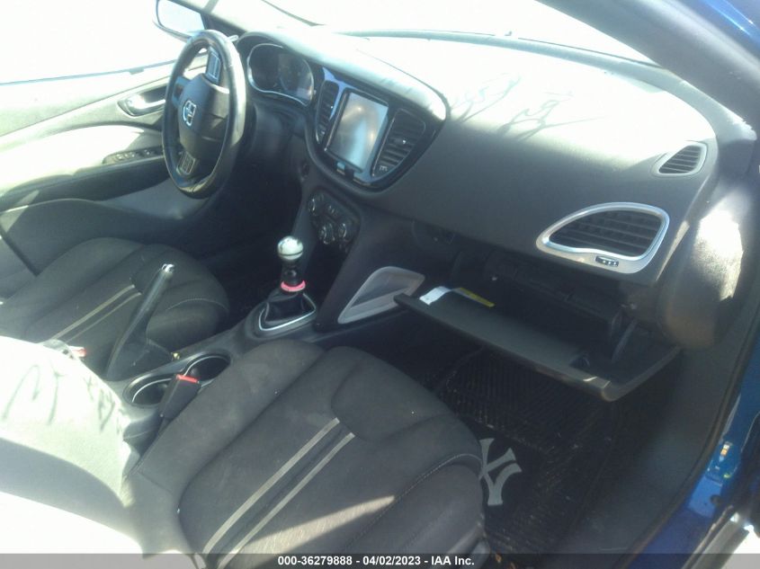 2013 DODGE DART RALLYE - 1C3CDFBH4DD132205