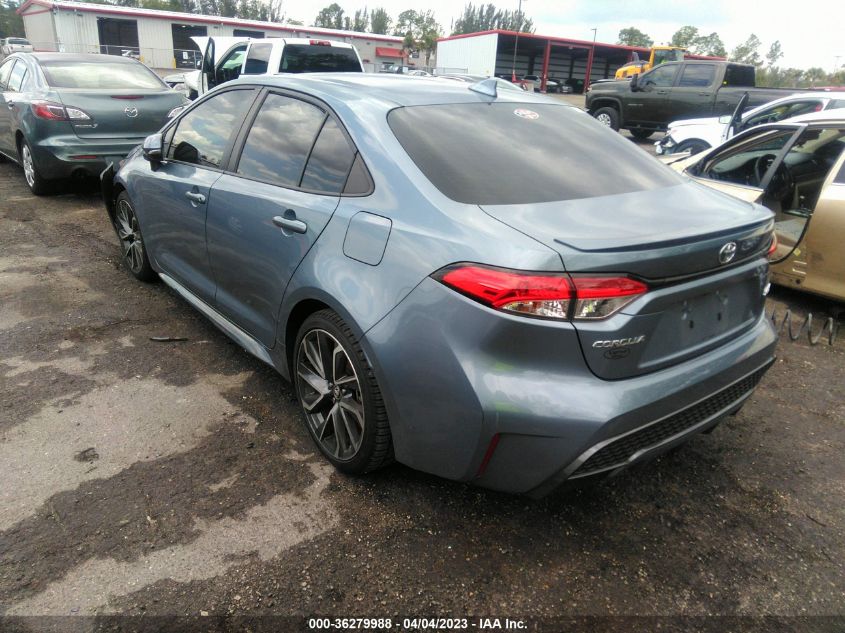 2020 TOYOTA COROLLA SE/NIGHTSHADE - 5YFS4RCE7LP005490