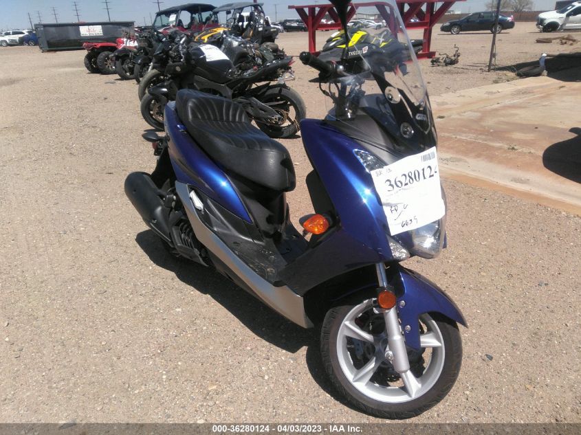 2015 YAMAHA XC155 RKRSG30YXFA002751