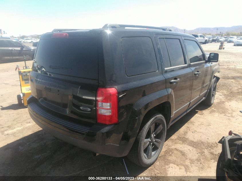 2014 JEEP PATRIOT ALTITUDE - 1C4NJPBA9ED703730