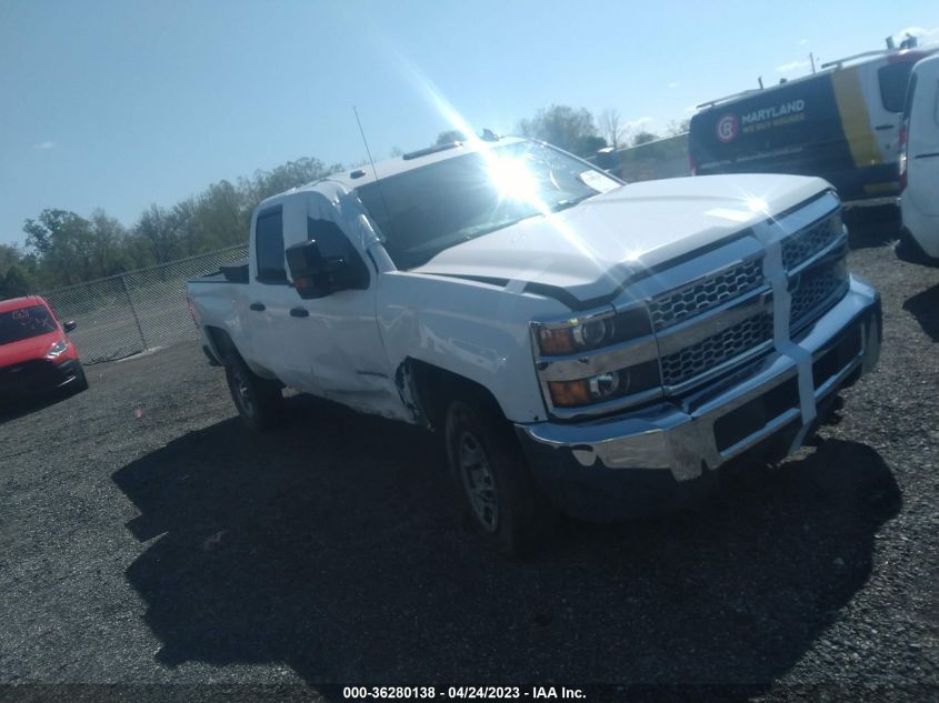 2019 CHEVROLET SILVERADO 2500HD WORK TRUCK - 2GC2KREG9K1239678