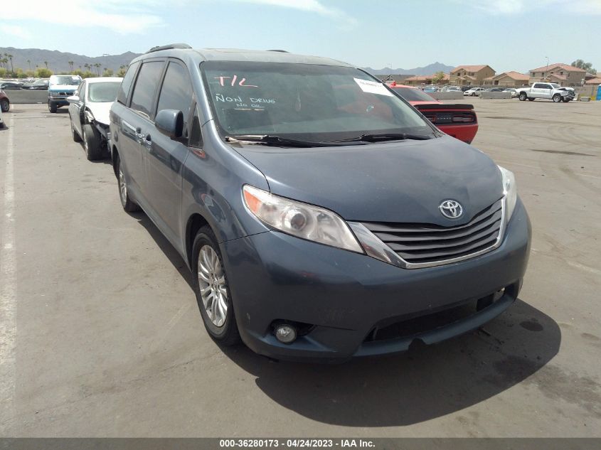 2016 TOYOTA SIENNA XLE/XLE AAS/LTD - 5TDYK3DC0GS719047