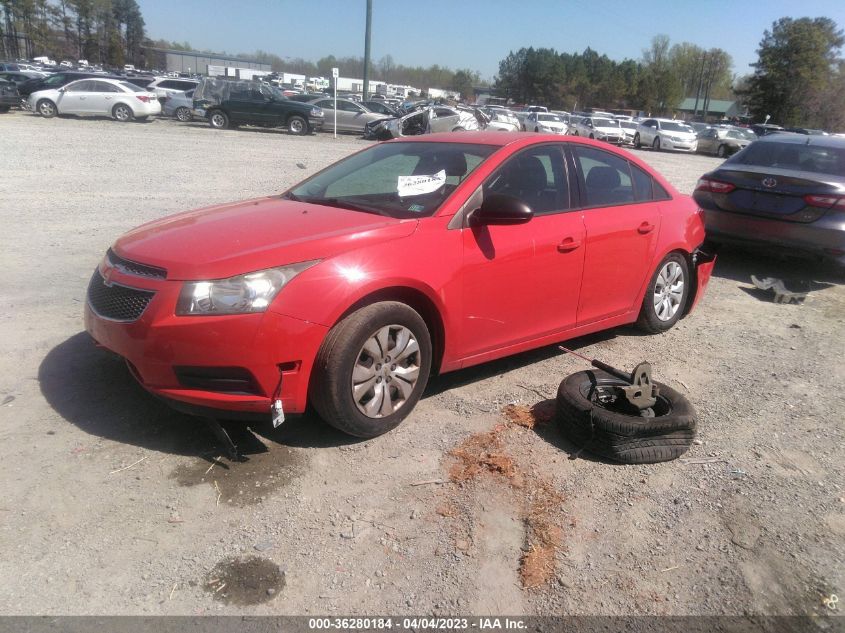 2014 CHEVROLET CRUZE LS - 1G1PA5SH6E7278906
