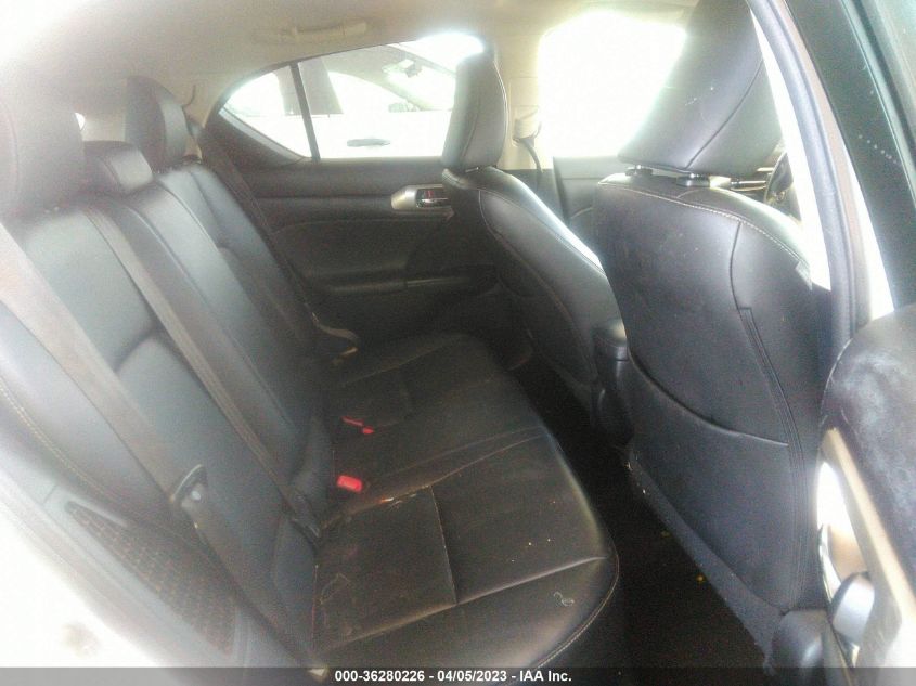2015 LEXUS CT 200H HYBRID - JTHKD5BHXF2237295