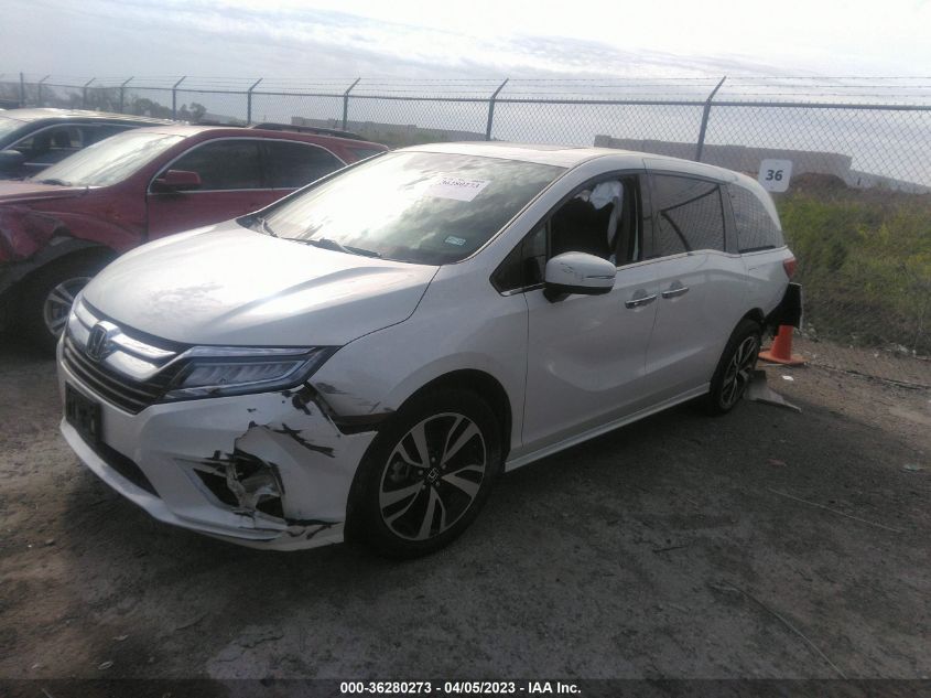 2019 HONDA ODYSSEY ELITE - 5FNRL6H96KB040155