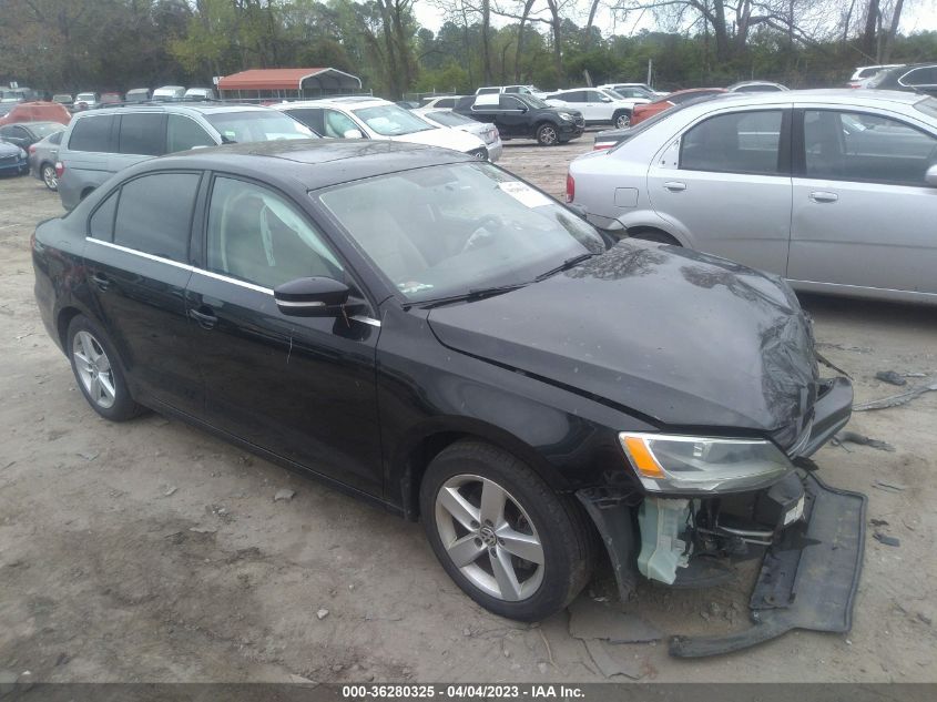 2014 VOLKSWAGEN JETTA SEDAN TDI W/PREMIUM - 3VWLL7AJ3EM398519