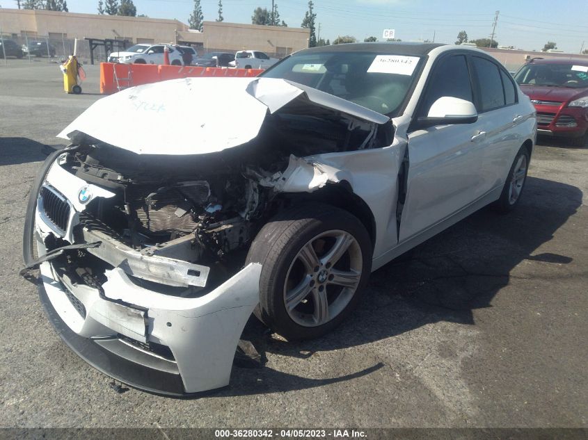 2014 BMW 3 SERIES 320I - WBA3B1C56EK133701