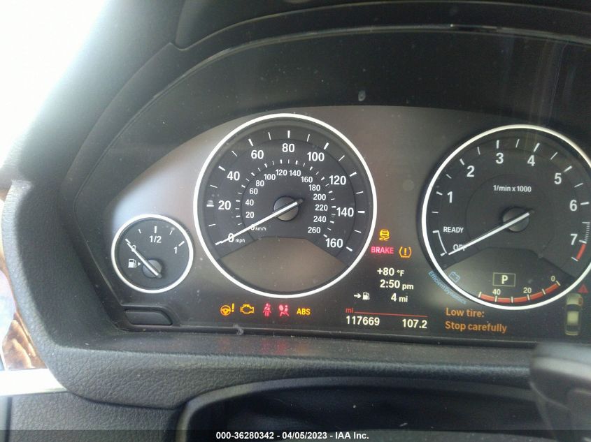 2014 BMW 3 SERIES 320I - WBA3B1C56EK133701