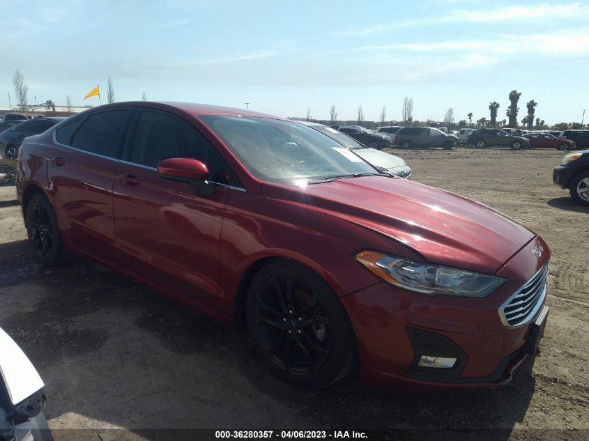 2019 FORD FUSION SE - 3FA6P0HD6KR251708