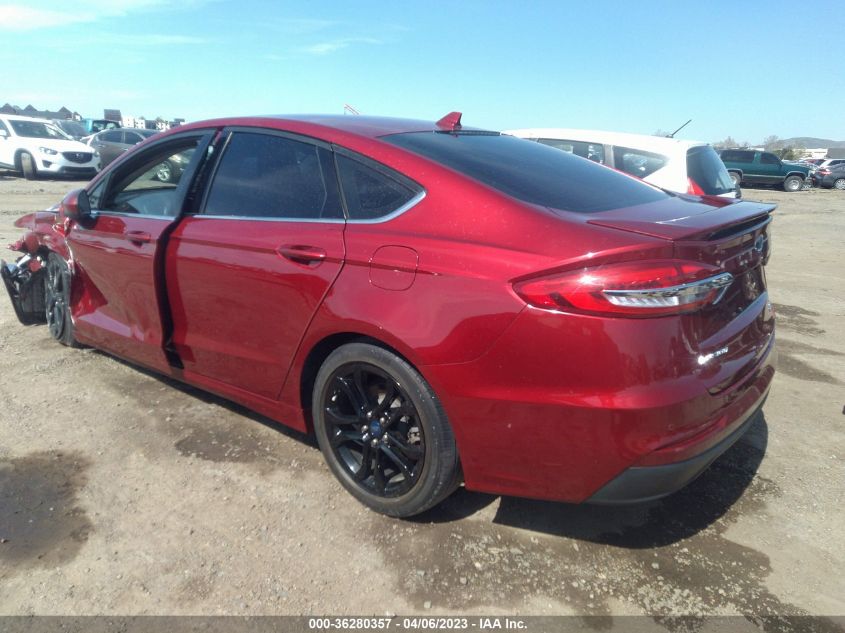 2019 FORD FUSION SE - 3FA6P0HD6KR251708